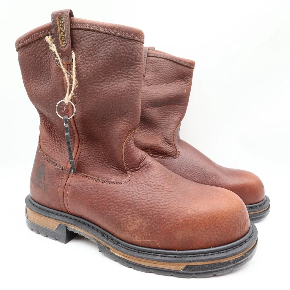 Rocky ironclad steel